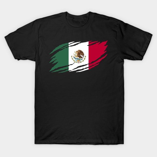 mexico flag T-Shirt by s4rt4